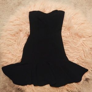 Strapless Mini Cocktail Dress